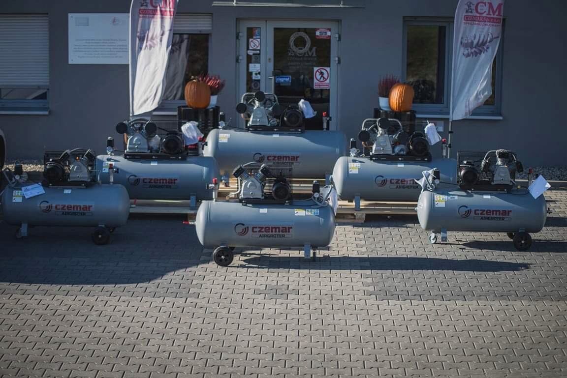 Kompresor tłokowy AirGroter C30-2.2-200 NOWA Zasilanie sieciowe