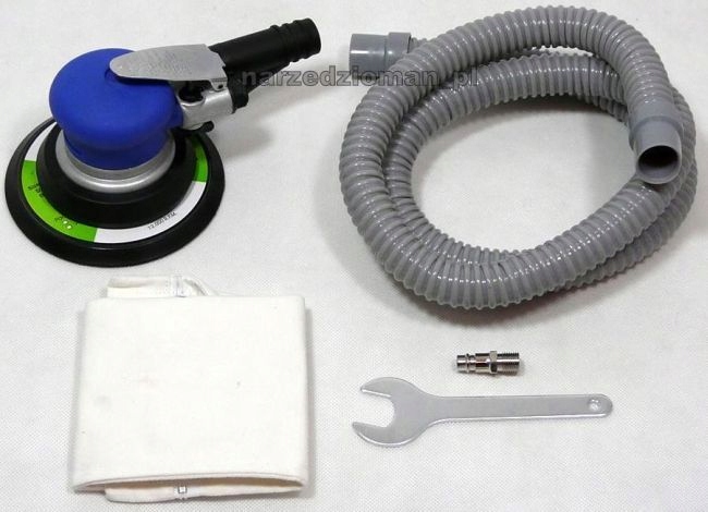 PNEUMATYCZNA SZLIFIERKA OSCYLACYJNA DYSK 150mm WAZ Brand MARPOL