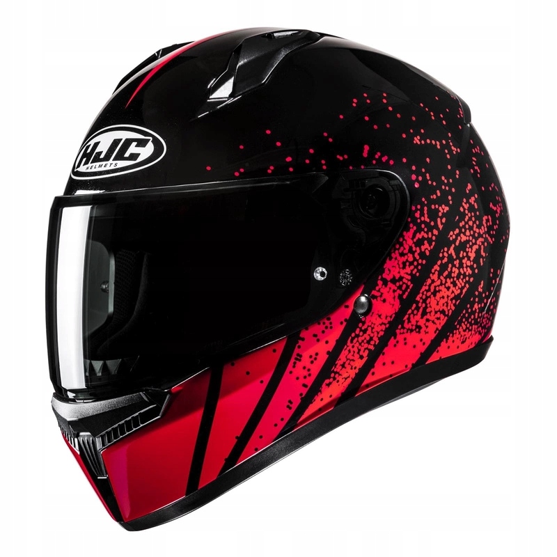 Motocyklová prilba Hjc C10 Haven Black/red čierna červená Darčeky