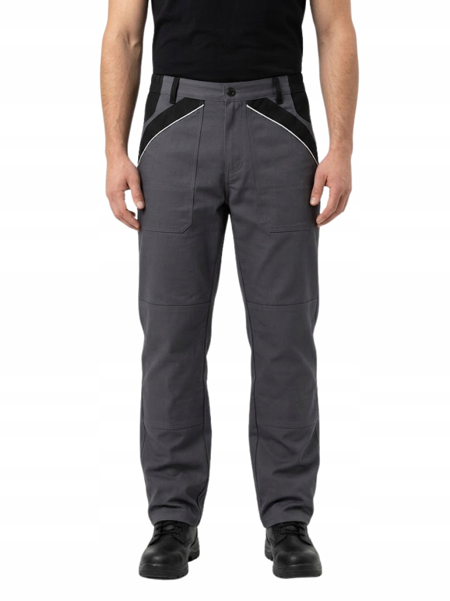 Spodnie Robocze Wurth Modyf Szare Monterskie Ochronne Bhp Rozmiar 48 Mocne