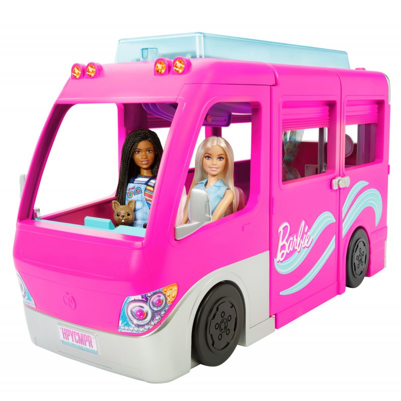 

Barbie Kamper Marzeń Samochód Zjeżdżalnia HCD46
