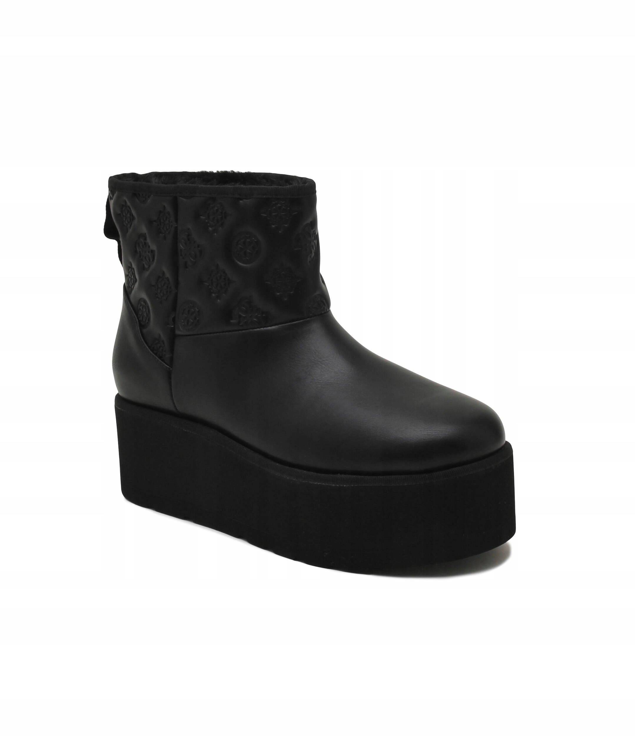 GUESS CZARNE ŚNIEGOWCE PLATFORMA (39) Marka Guess