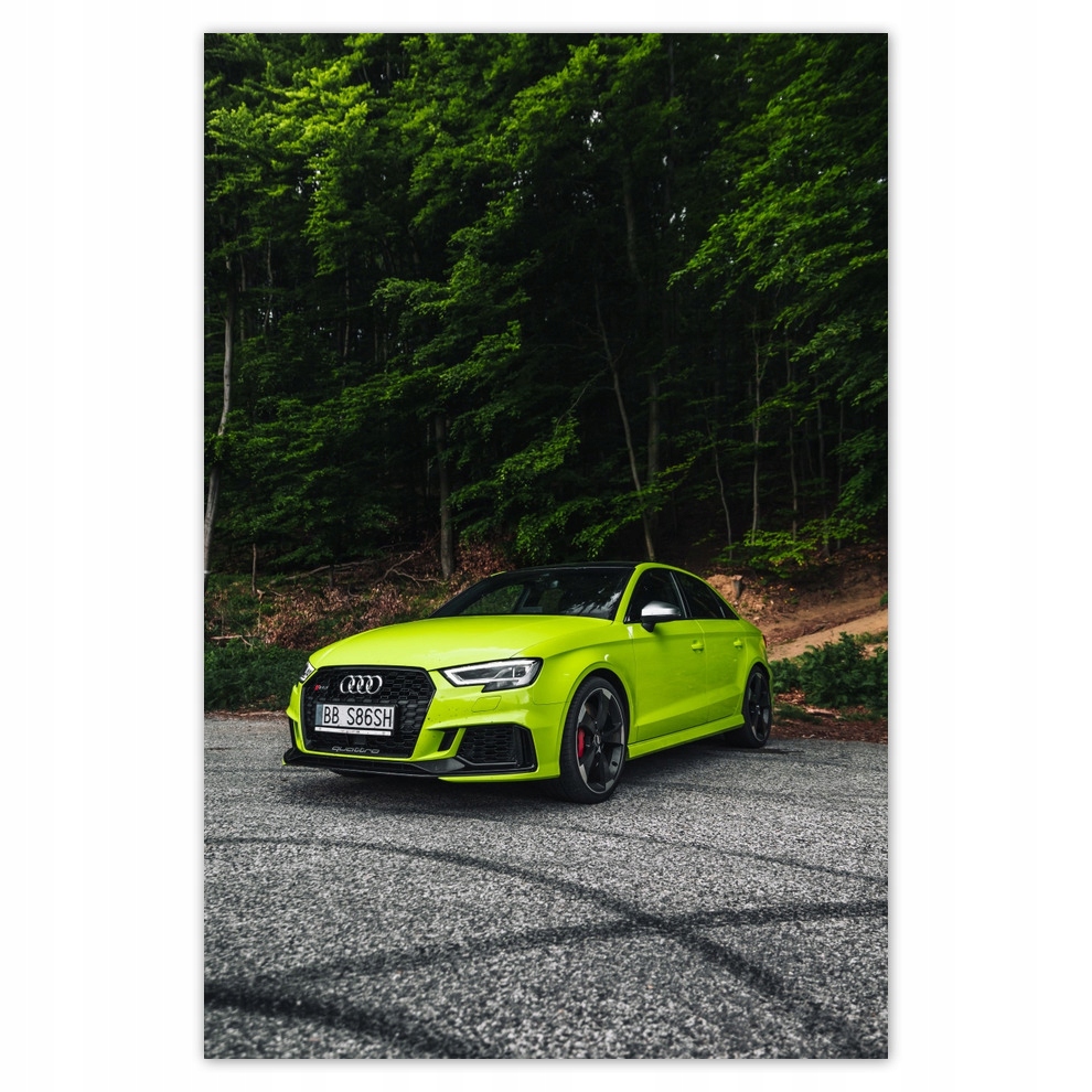 

Plakaty 80x120 Limonkowe Audi