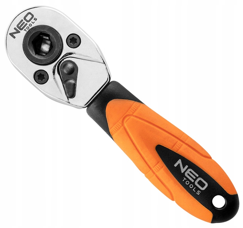 Neo Tools Mini Grzechotka Do Bitów I Nasadek 1/4'' 105 MM