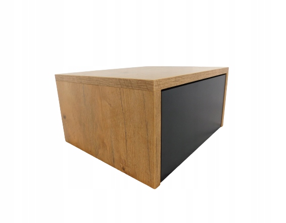 Szafka wisząca stolik MONA Dąb LANCELOT +F.Czarny Marka EDMAR