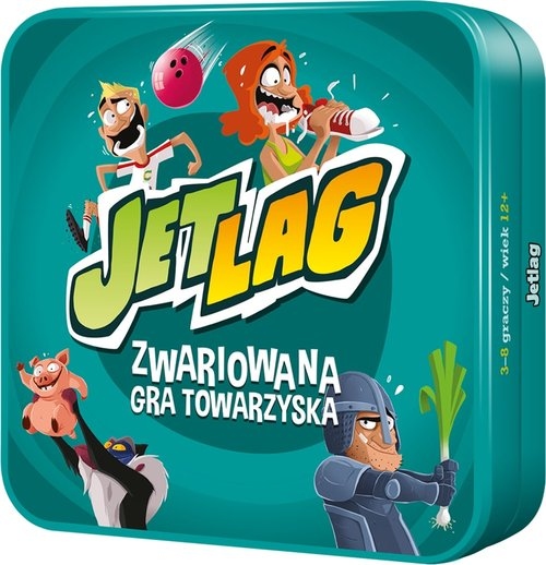 

Jetlag Zwariowana Gra Towarzyska Rodzinna Rebel