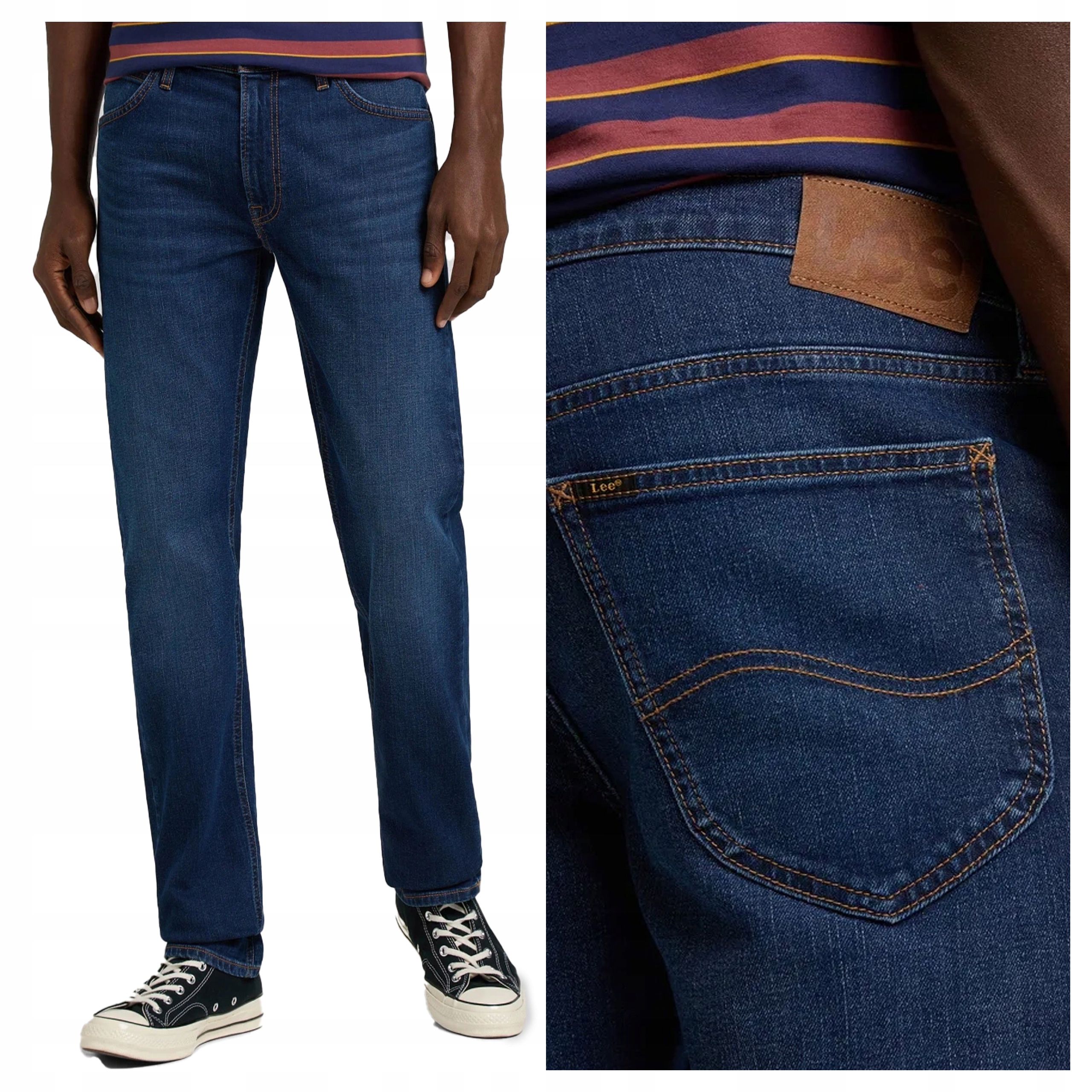 Lee Daren Zip Fly W30 L34 Pánské džíny Jednoduché