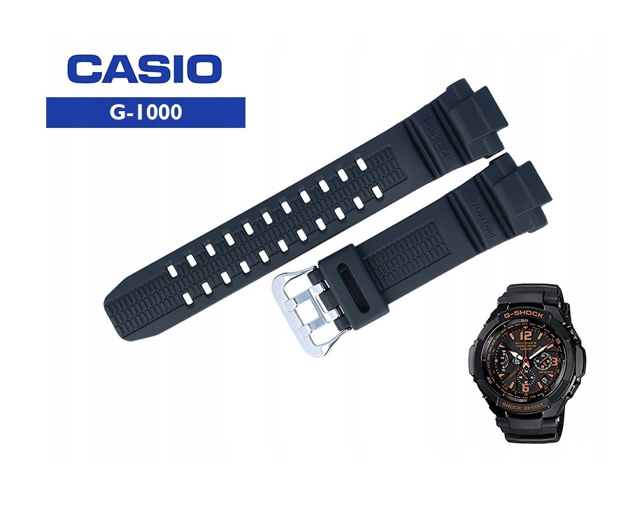 Pásek Bezel Casio G-1000 G-1010 černý