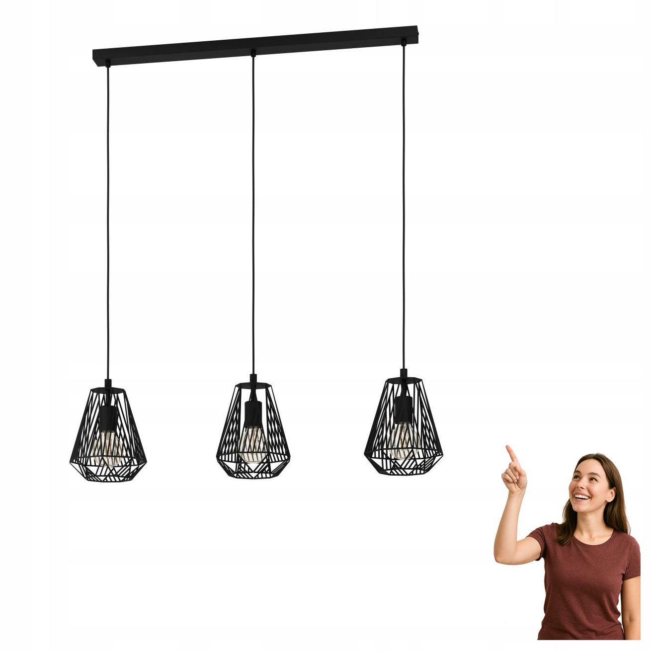 Závesná lampa Stype 43693 Eglo