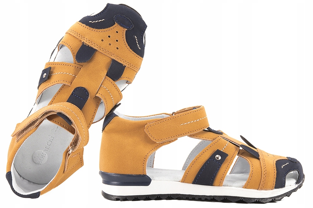 

Kornecki 6713 Sandałki Chłopięce Sandały camel 27