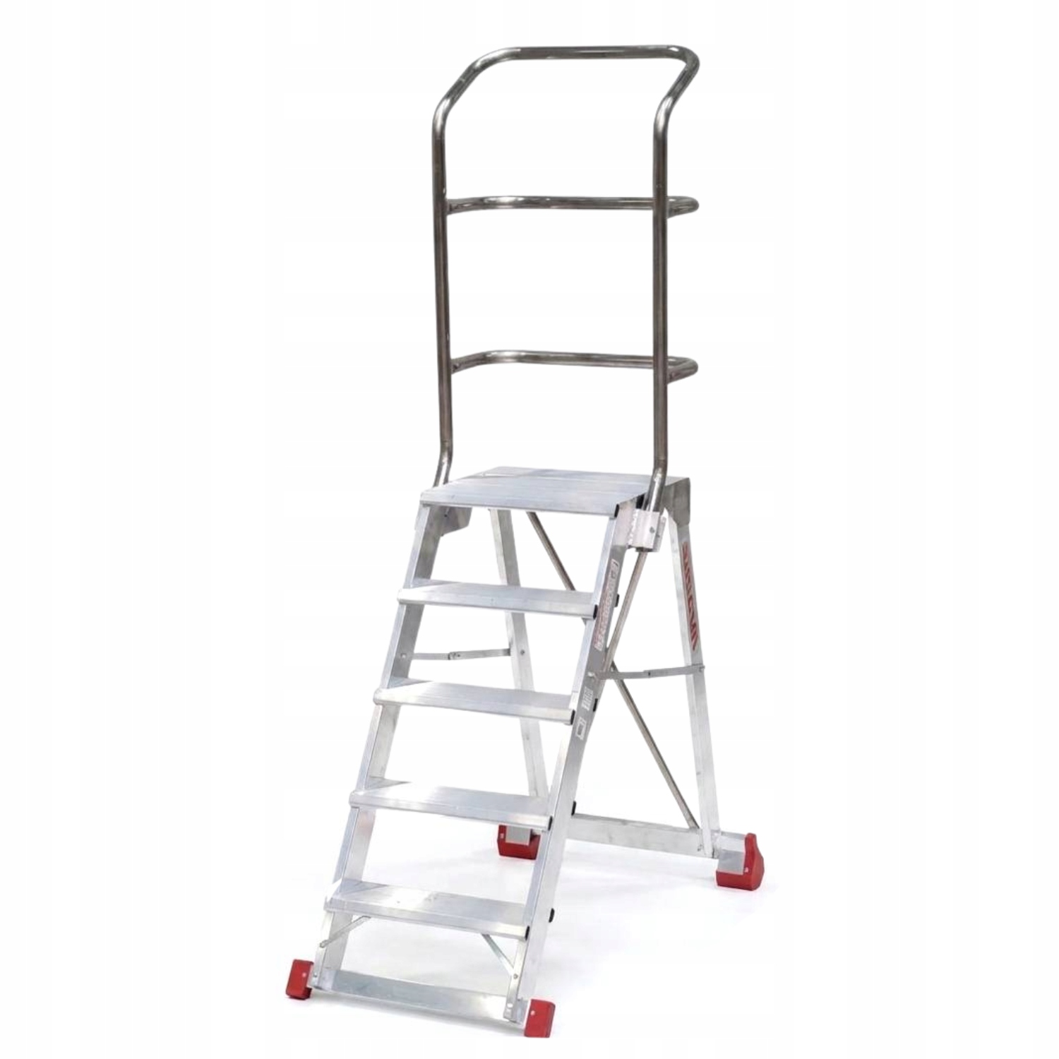 Skladová/Regálová Žebřík Faraone s 5 stupni CM 5LP 3,23 m