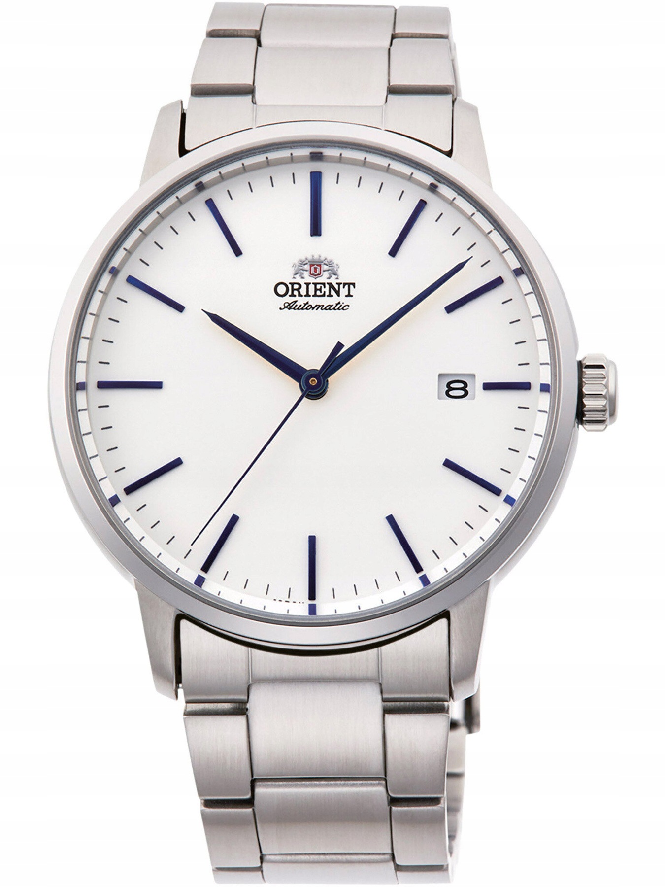 Pánské Hodinky Orient RA-AC0E02S10B Stříbrné Automatické Na Den Chlapců