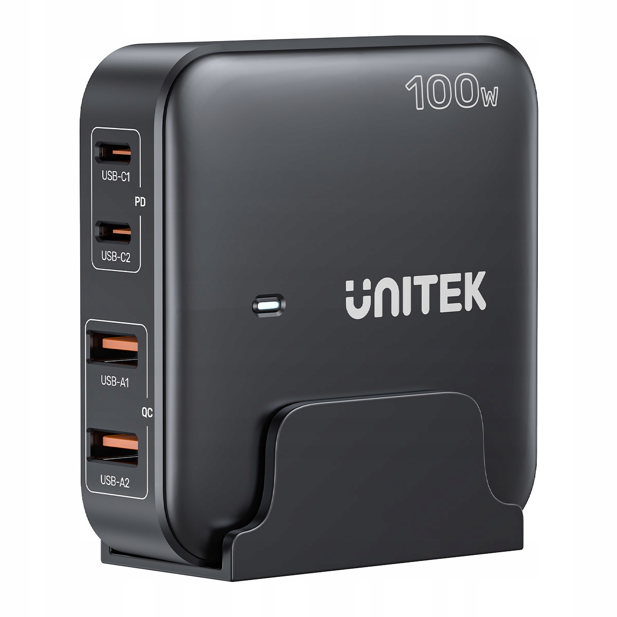 Unitek Stolní nabíječka GaN 100W 2xUSB-A 2xUSB-C