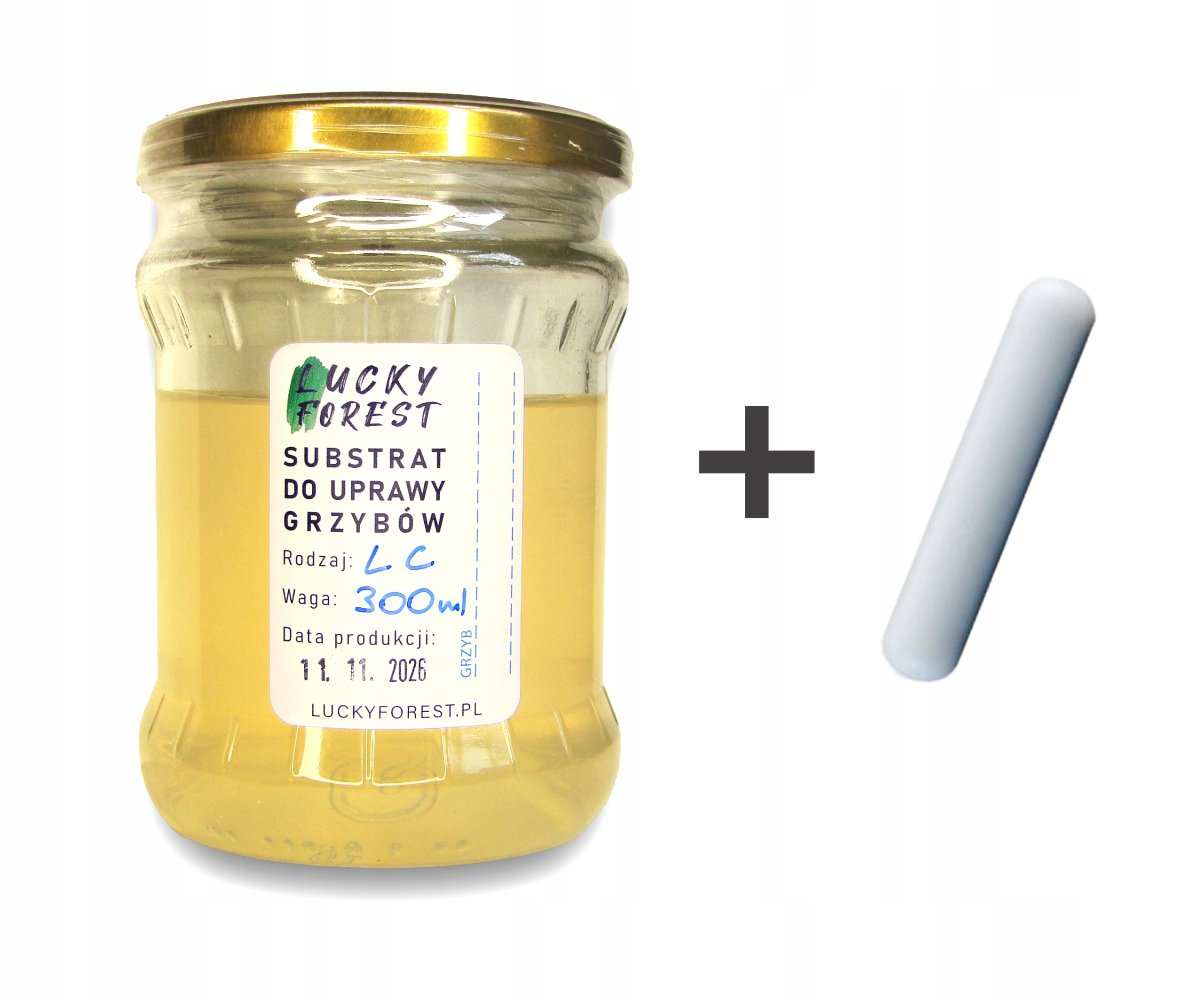 Levně 300 ml Hotové živné médium pro houbičku v tekutině LC Míchadlo Substrát Podhoubí