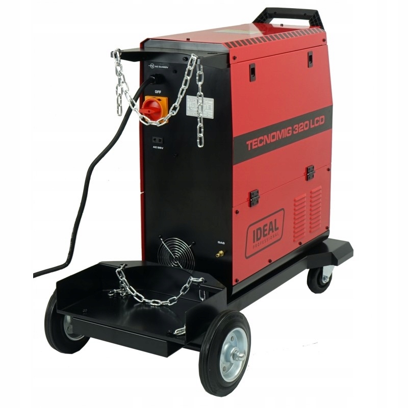 IDEAL TECNO MIG 320 LCD SYNERGIC Moc pobierana 8.6 kVA