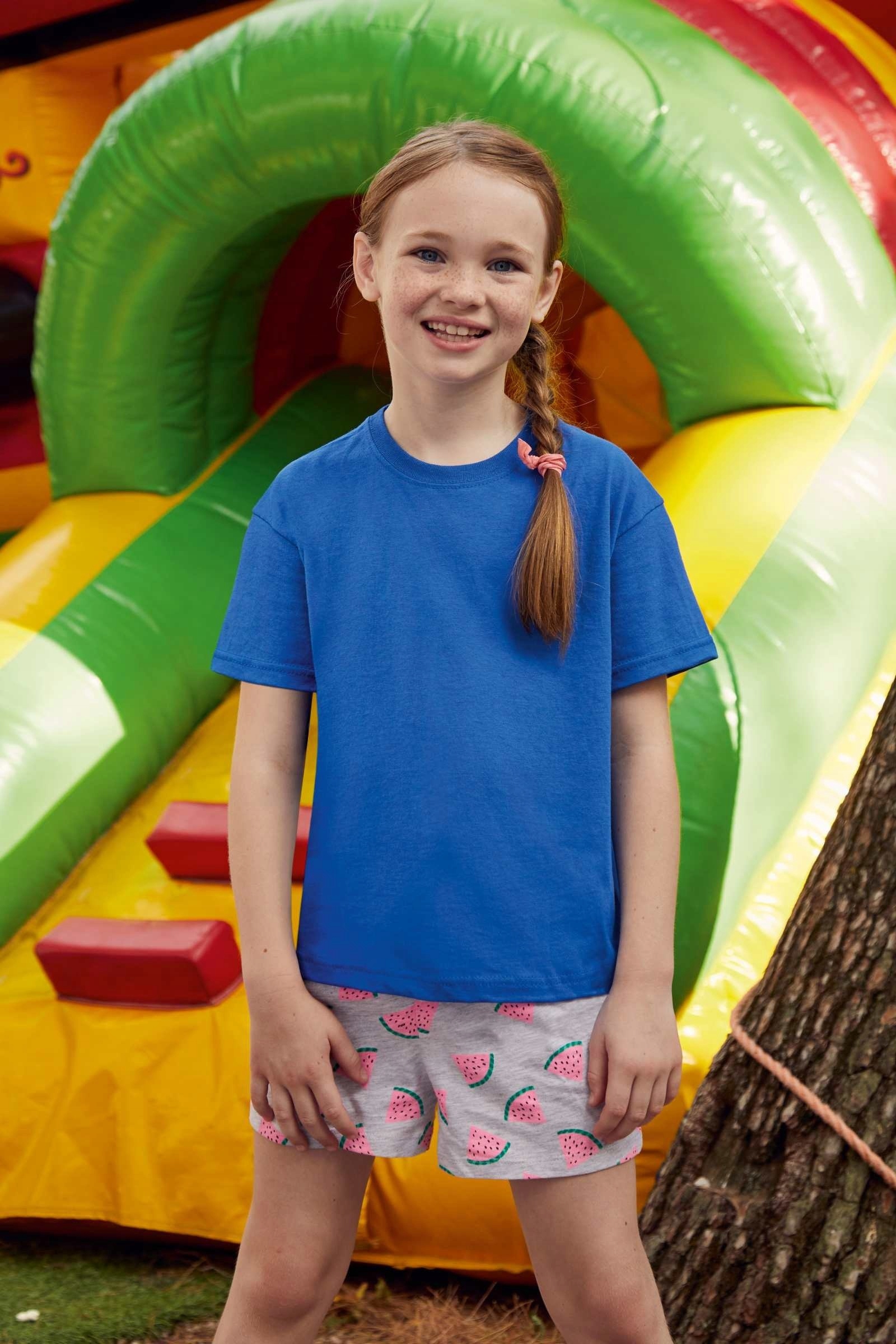 DZIECIĘCA KOSZULKA T-SHIRT FRUIT - WF biała 140 Dekolt okrągły