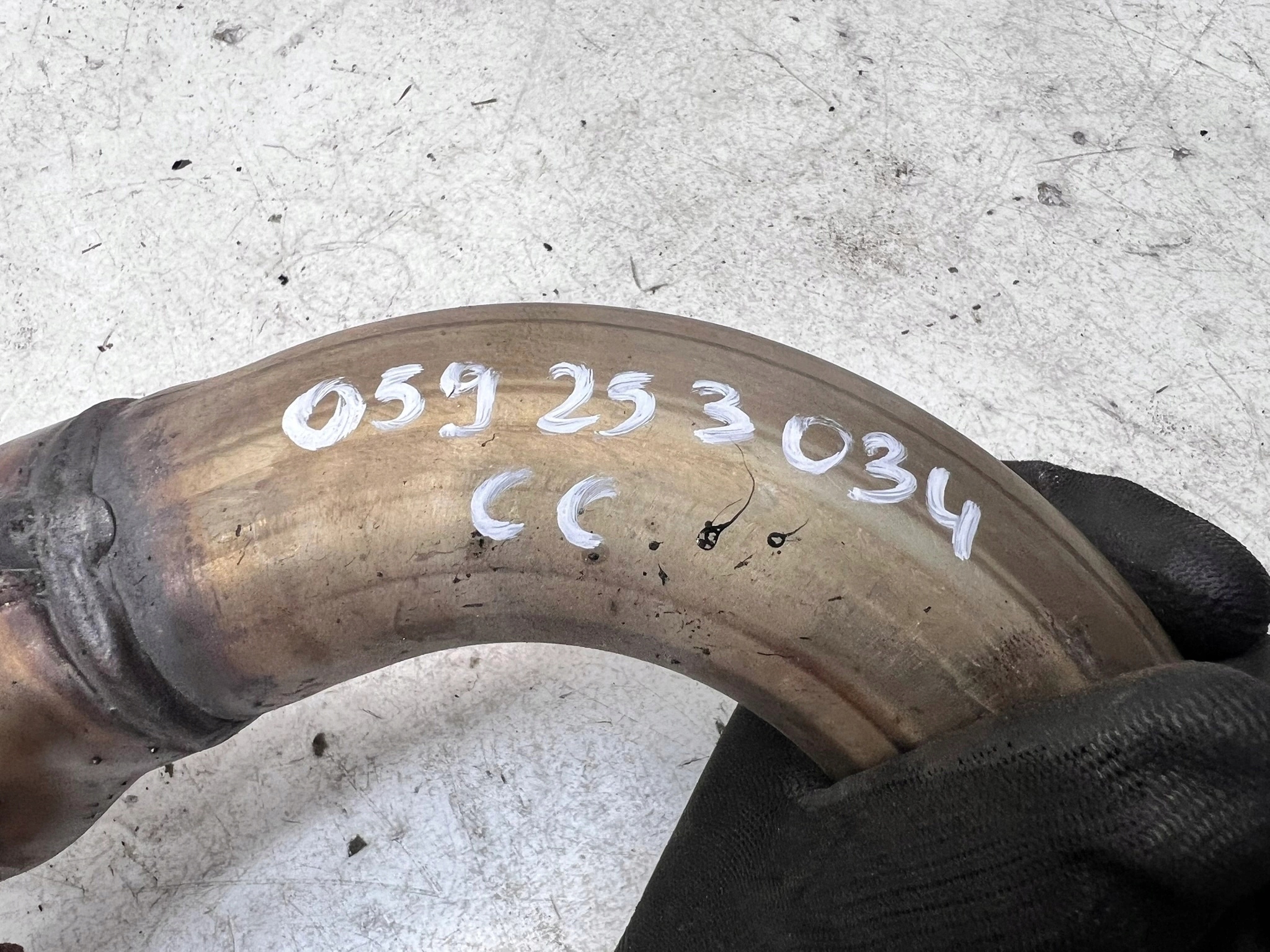 ispušna grana AUDI Q7 4M 3.0 TDI 059253034CC