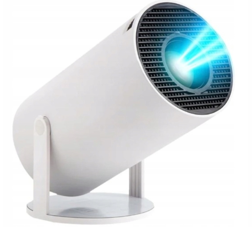 Rzutnik Projektor WiFi Pilot Led HY-300 biały