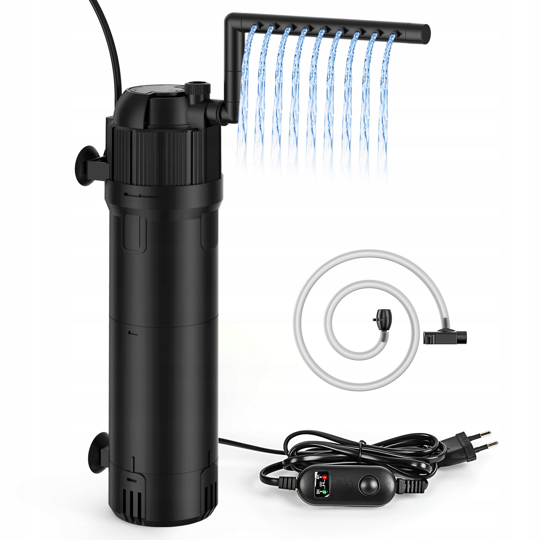 Levně 5 W 1 Filtr Wewnętrzny Z Uv Lampa 800L/H Do Akwarium Max 300L