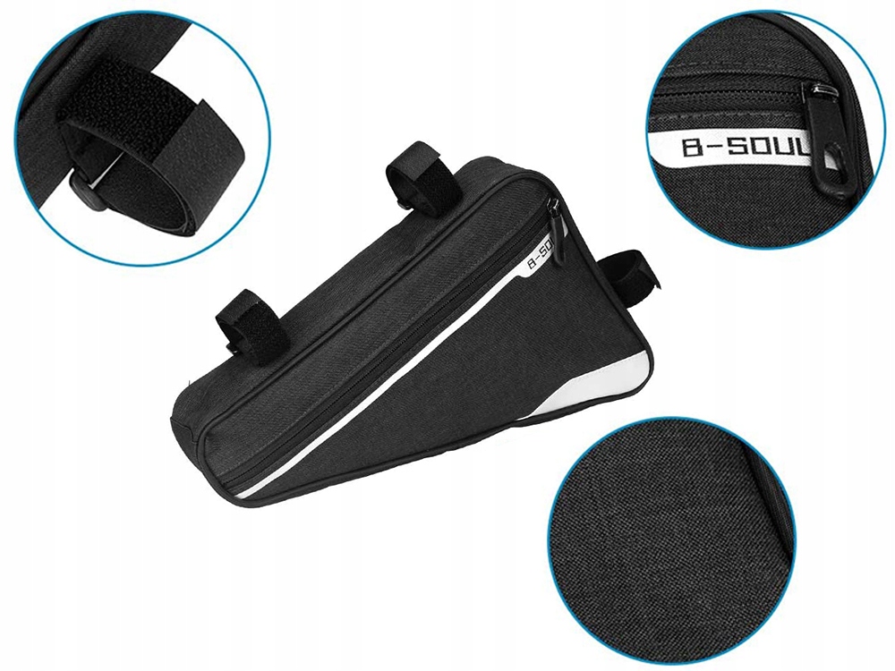 SAKWA ROWEROWA POD RAMĘ SASZETKA TORBA NA ROWER Marka B-Soul