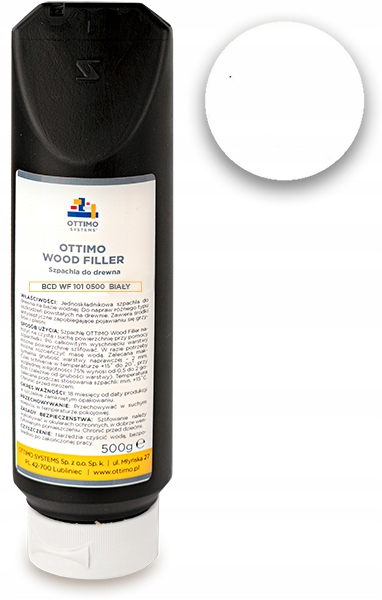 

Szpachla Do Drewna Szpachlówka Kit Biały, Eco, 500