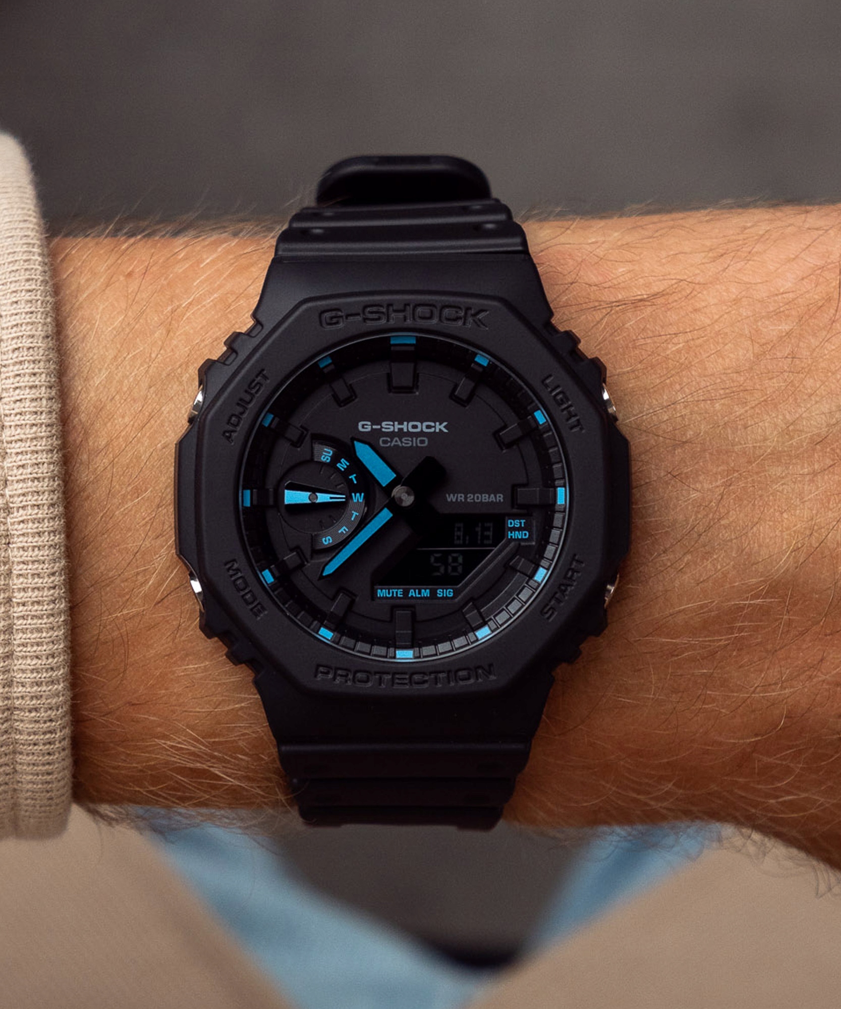 Hodinky Casio G-shock Octagon Carbon Core Guard