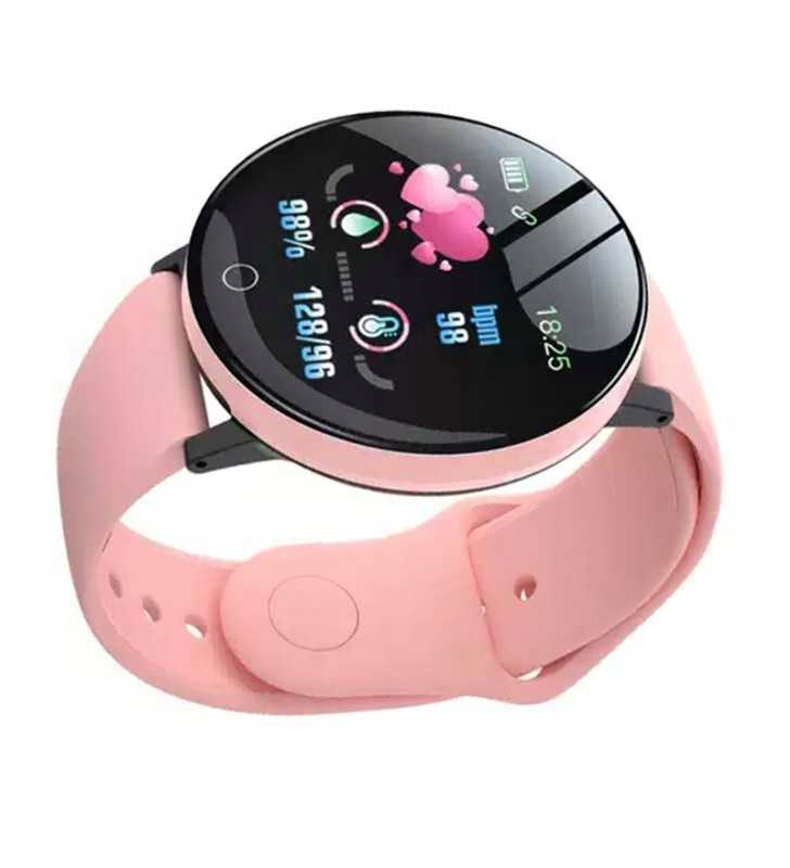 SMARTWATCH ZEGAREK OPASKA SPORTOWA 119 RÓŻOWA Cechy dodatkowe nie zawiera niklu