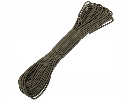LINKA PARACORD MOCNA SOLIDNA 30M/100FT SURVIVAL OUTDOOR SZNUR TAKTYCZNY Marka BSH ADVENTURE