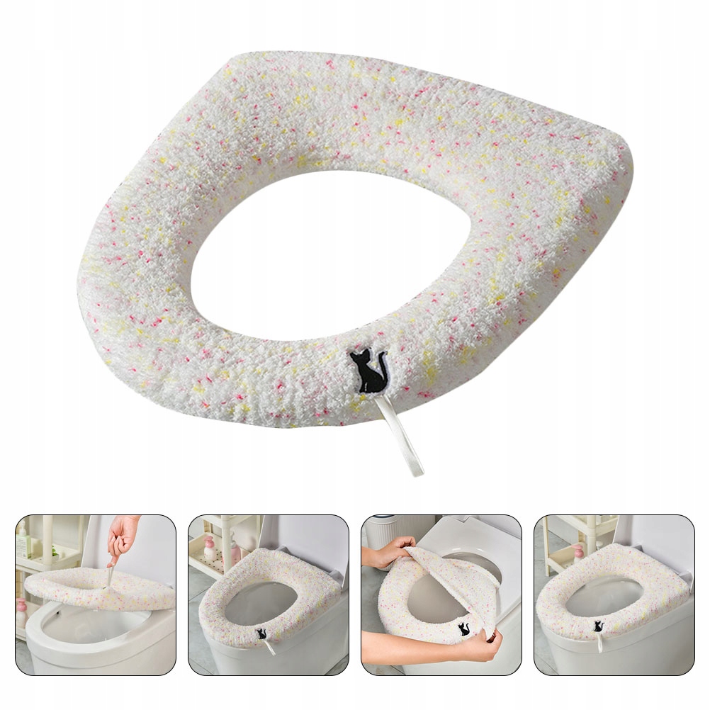 ŁAZIENKOWA POKRYCIE DESKI TOALETOWEJ PODKŁADKA CIEPLNA Kod producenta 18589153