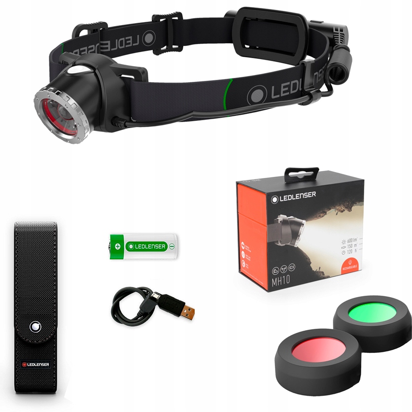 LATARKA CZOŁOWA CZOŁÓWKA LEDLENSER MH10 IPX4 EAN (GTIN) 4058205007290