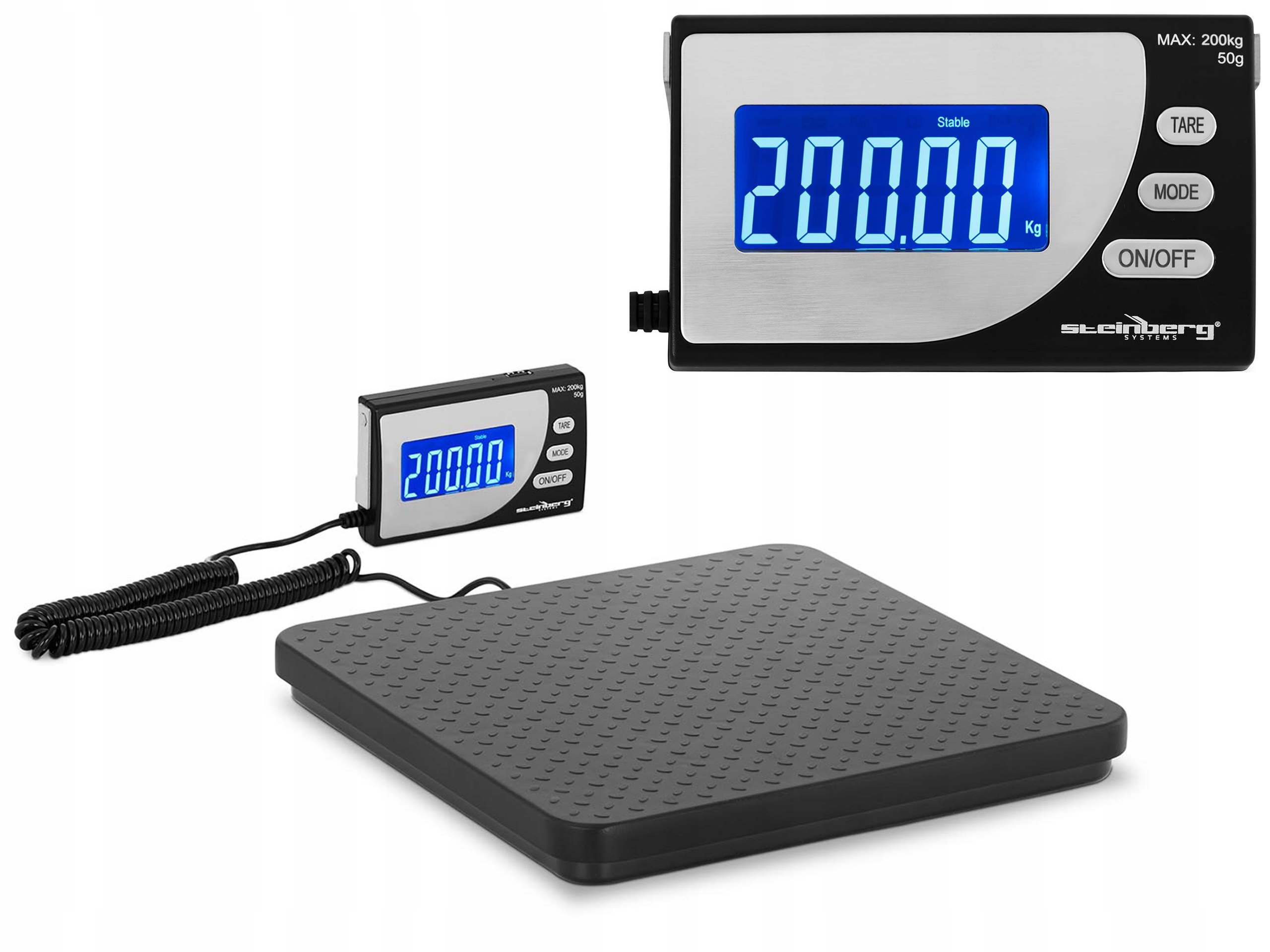 

Waga Listowa Pocztowa 200 kg Dokładna Terminal LCD