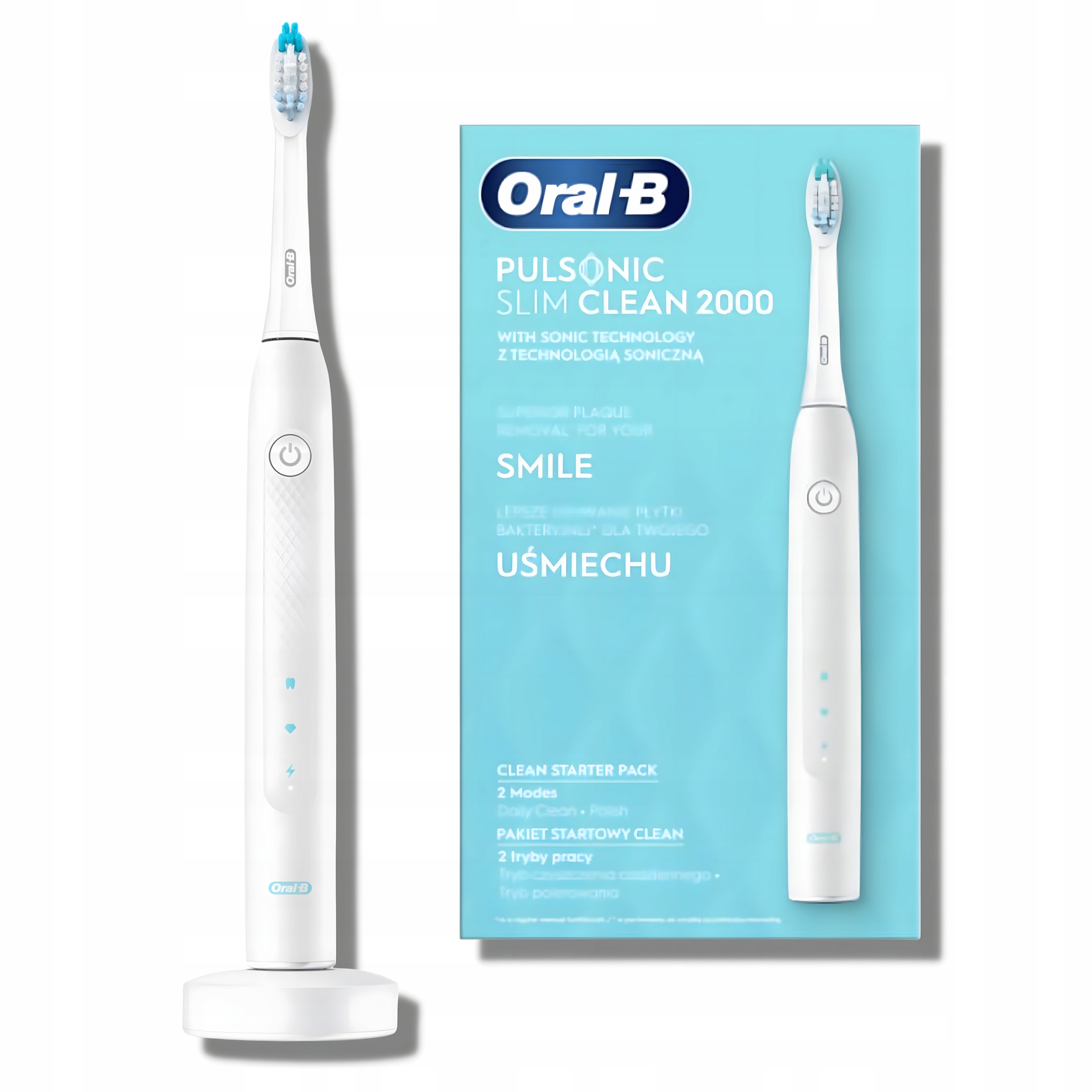 Szczoteczka Soniczna Oral-B Pulsonic Slim 2000 Biała