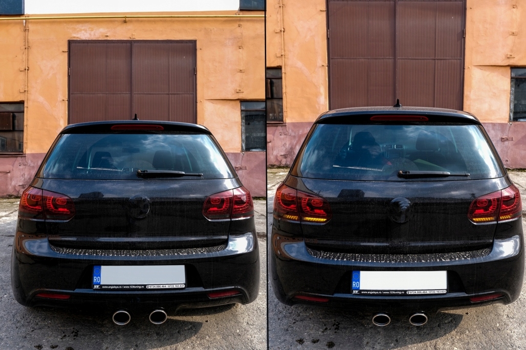 Задний led DLA vw Golf 6 VI 08-13 R20 Cherry