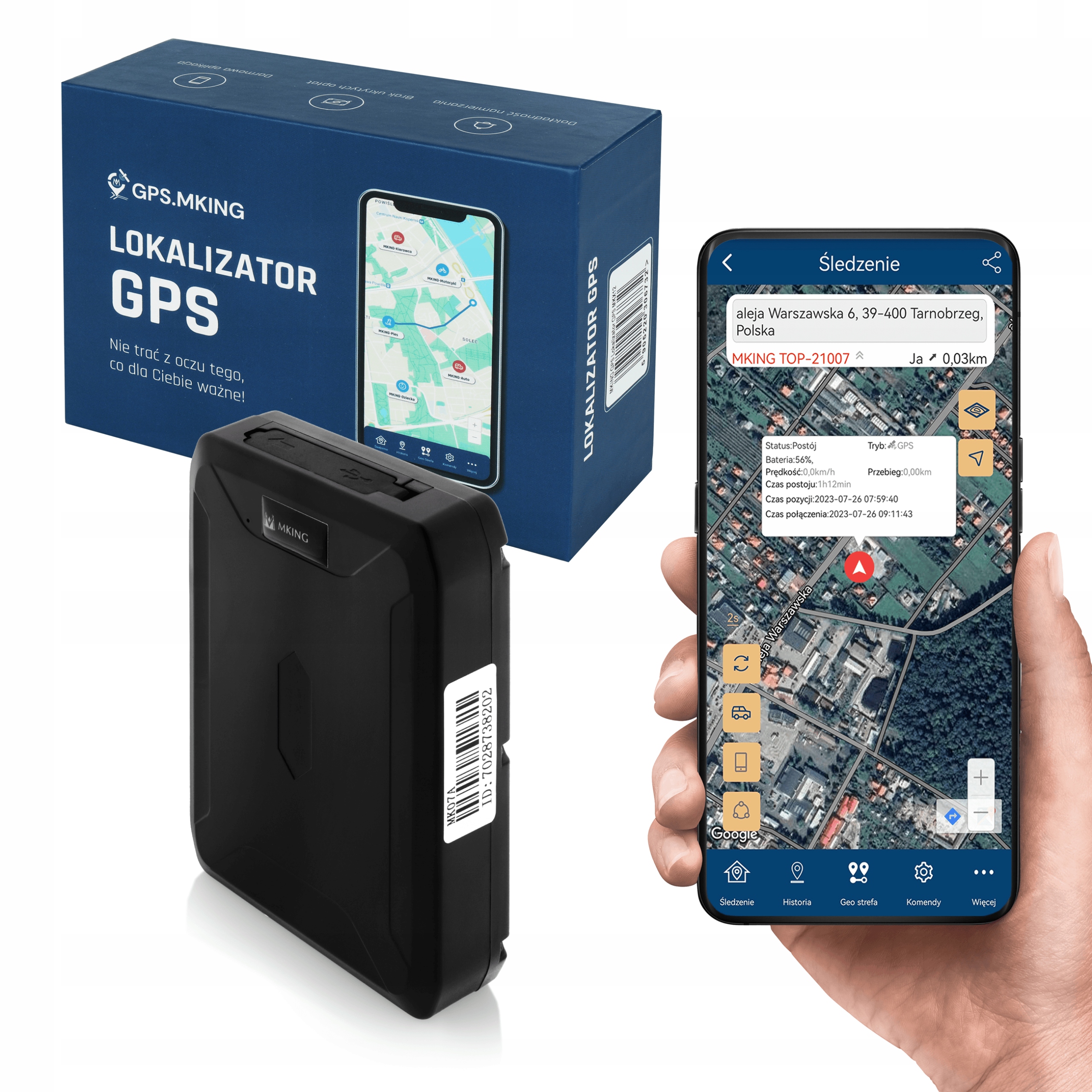 Gps lokátor 120 dní Magnet Sledovanie Odposluch