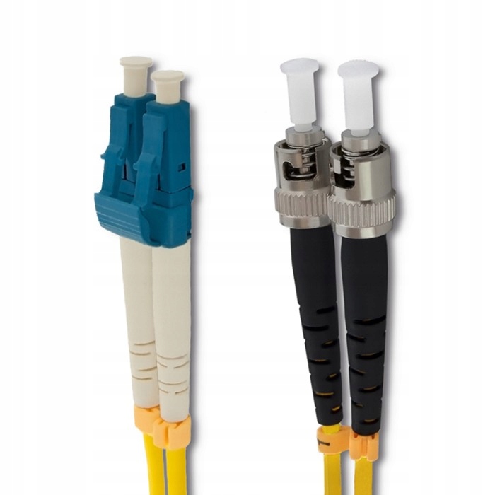 Qoltec Patchcord światłowodowy LC/UPC - ST/UPC Singlemode 9/125 G652D Duple Kod producenta 54068