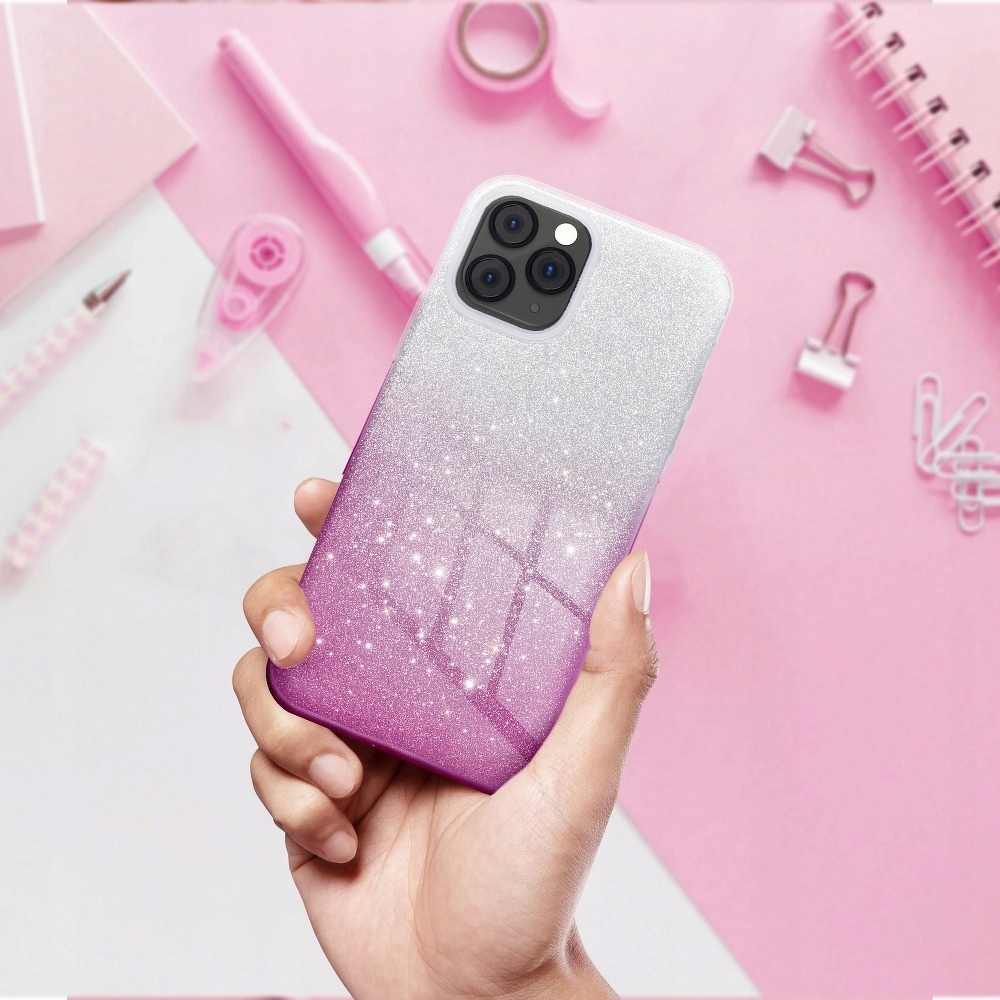 

Futerał Forcell Shining do Samsung A02S transp