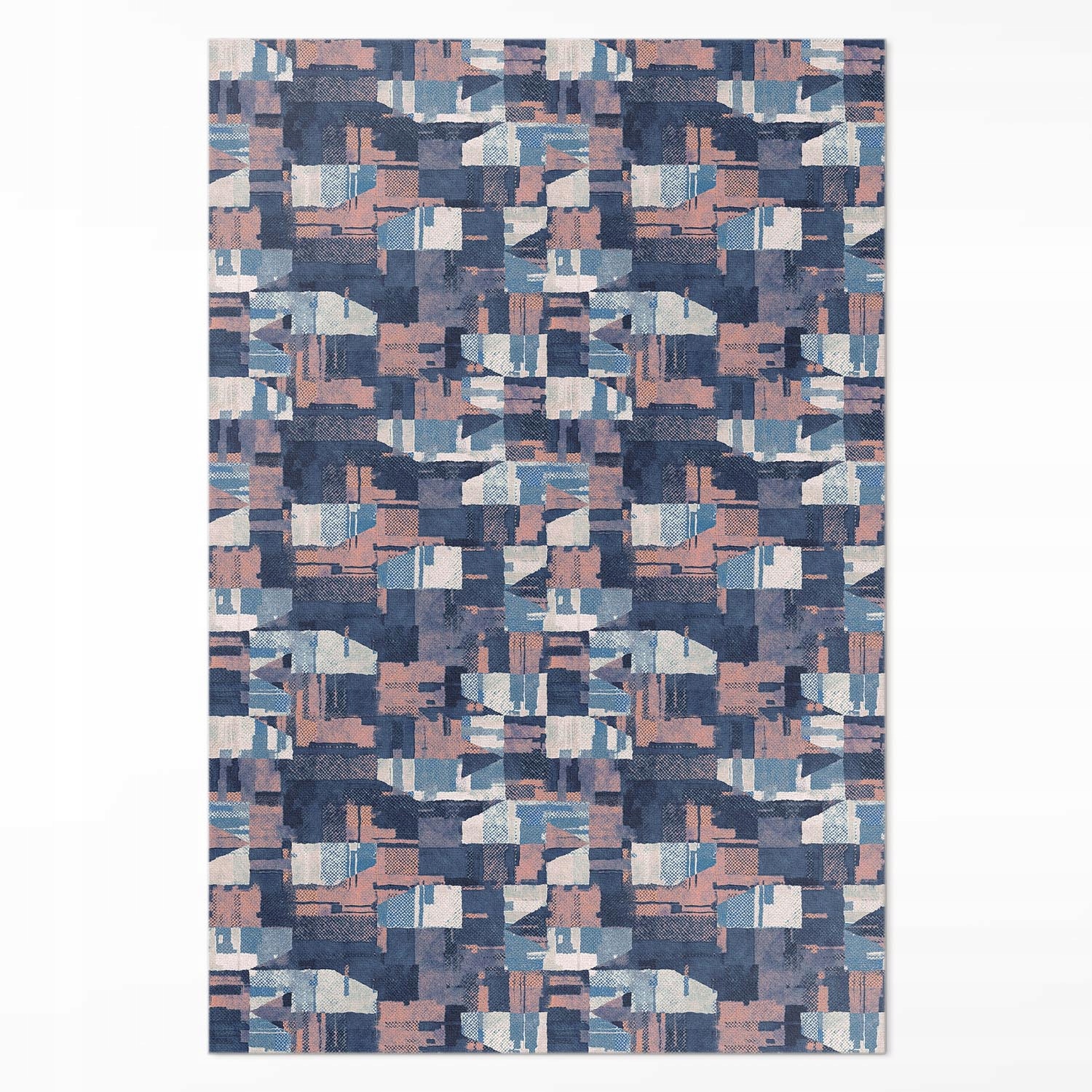 Vinylový koberec Obývacia izba Abstraktná mozaika vo vintage retro štýle 80x120 cm