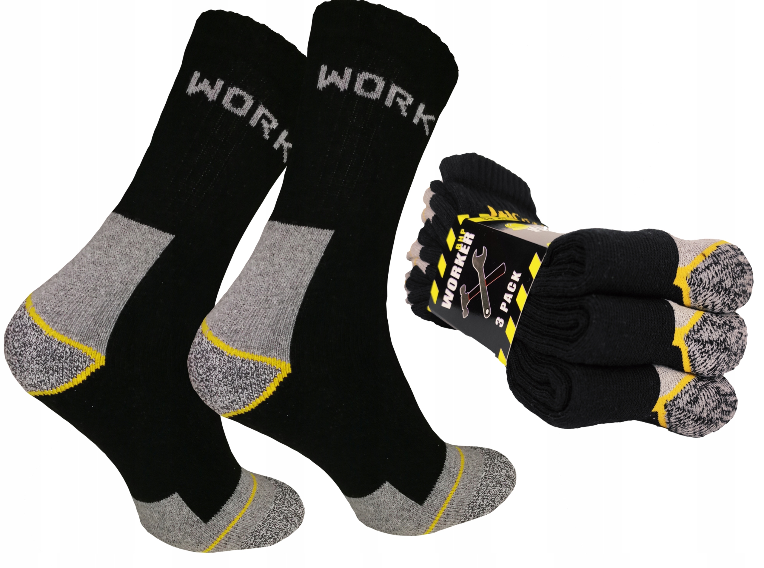 

Skarpety Robocze Frota Work 3-PAR Polskie 39-42