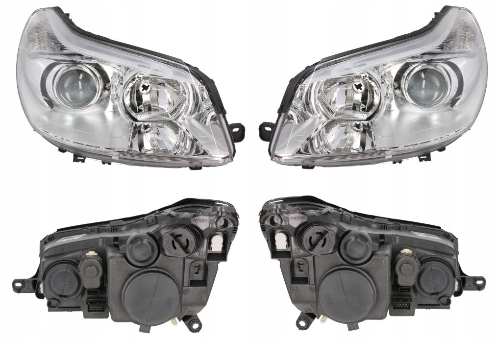REFLEKTOR LAMPA CITROEN C5 04-08 ORYG VALEO L+P