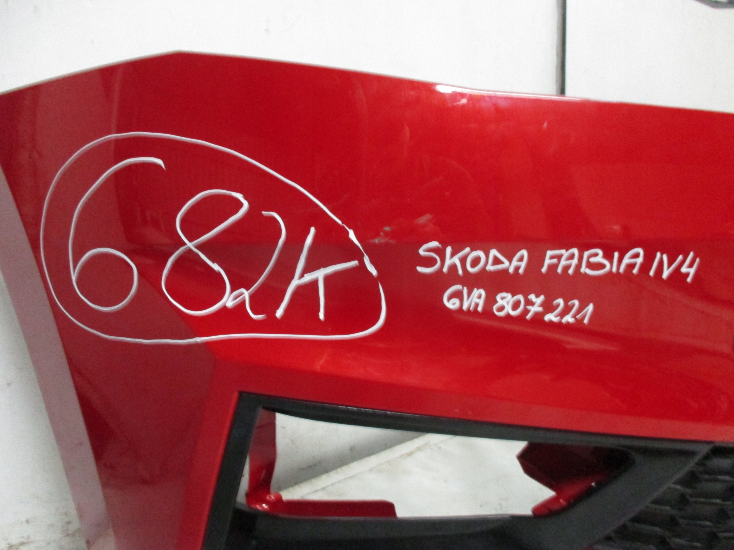 bumper front front Skoda Fabia 4 IV 6VA807221 22r