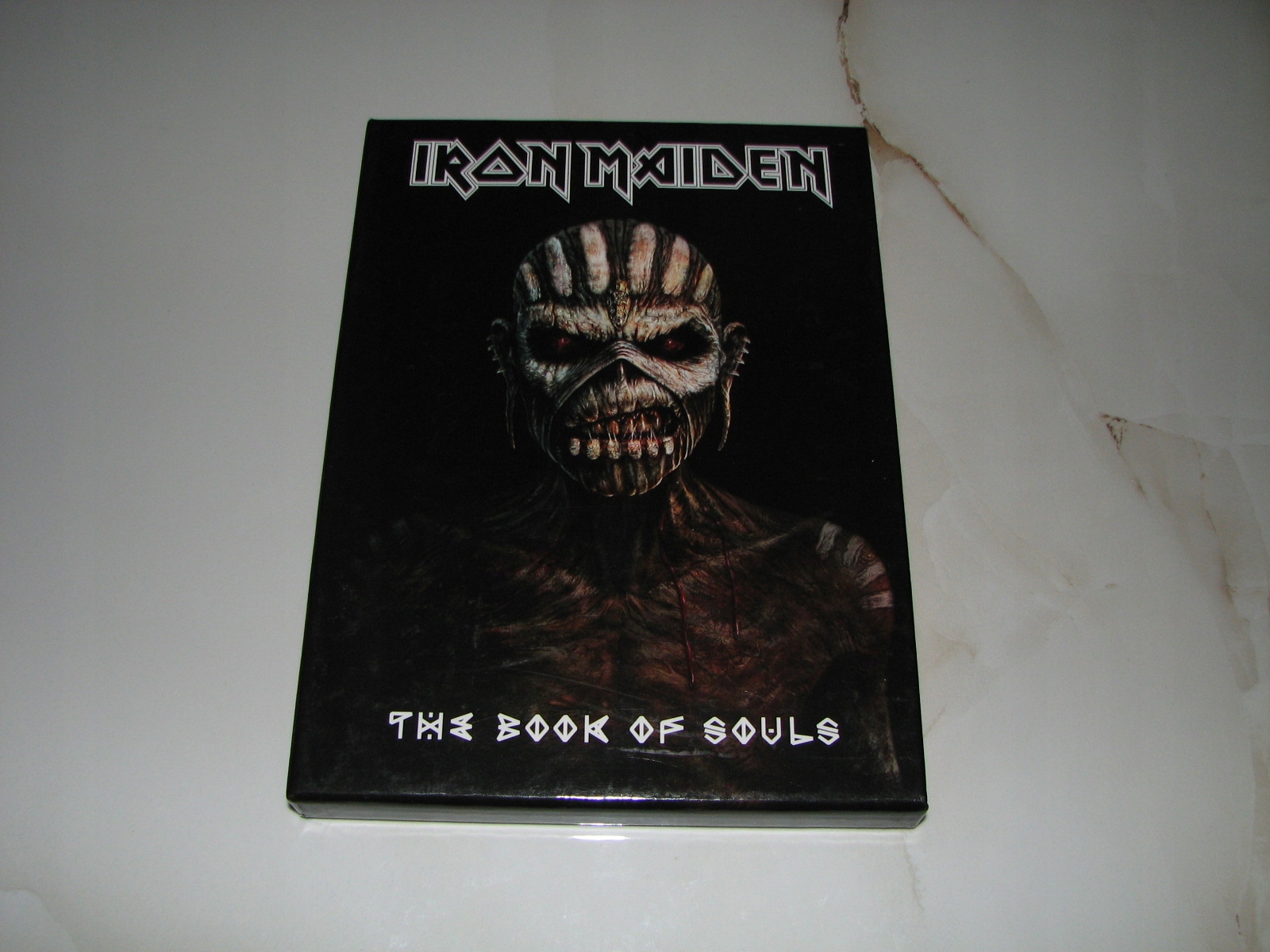 Iron Maiden The Book of Souls サイン入り Iron Maiden The Book of