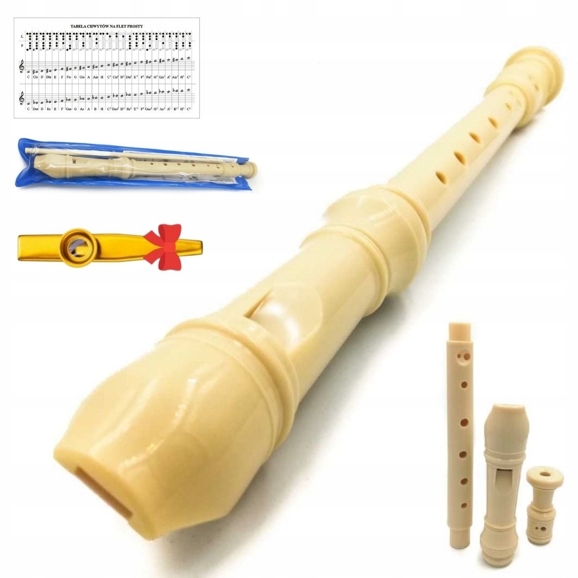 

Profesjonalny Flet Prosty Szkolny metalowe kazoo