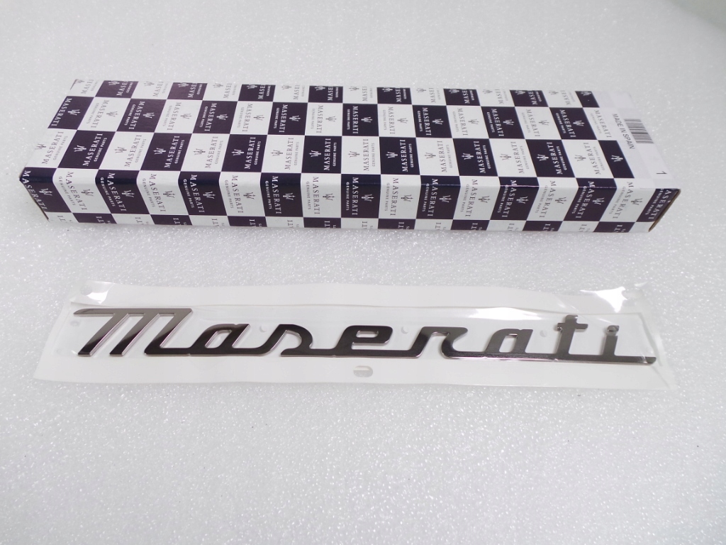 Emblém logo zadné Maserati Levante Ghibli 2021