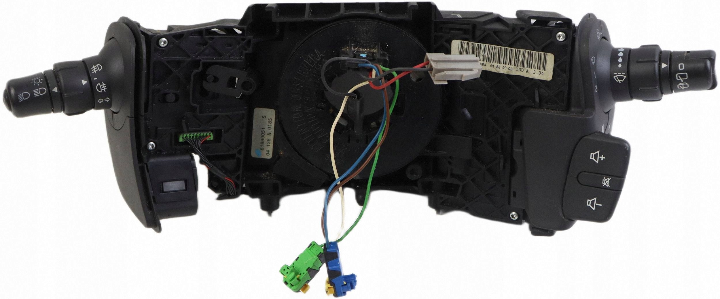RENAULT MEGANE II SCENIC II steering wheel levers and controls control ring 61880051