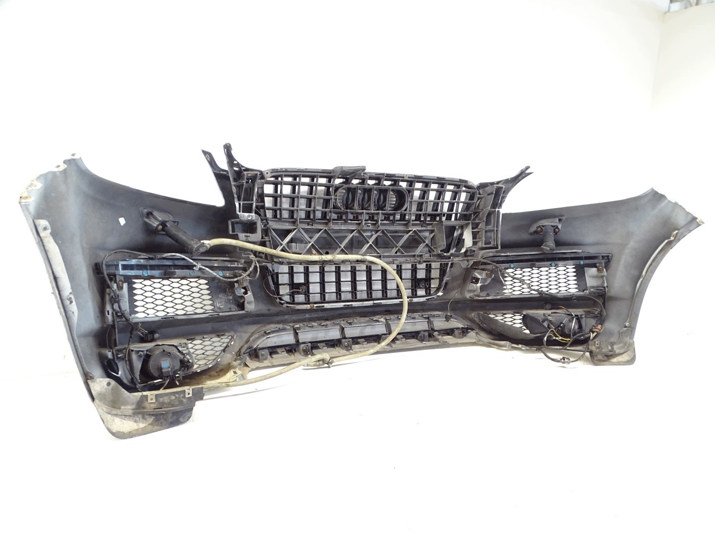 bumper front front AUDI Q7 4L LIFT S-LINE PDC washer