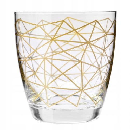 

Krosno Szklanki Deco Złoto 2x370ml do napojów