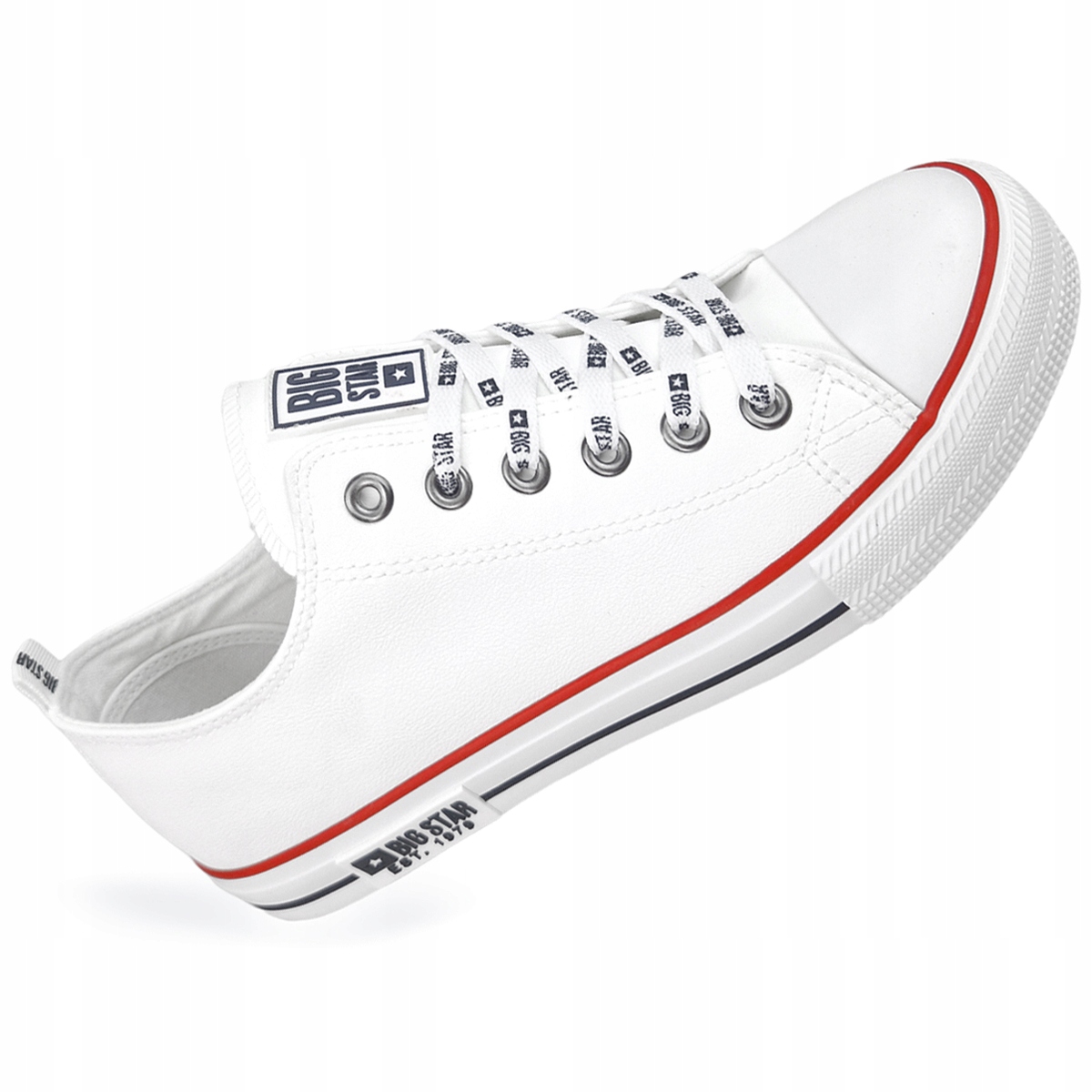 

Damskie białe trampki Big Star buty kk274095 37
