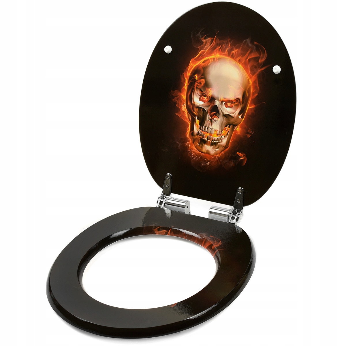 DESKA WC SEDESOWA KLOZETOWA TOALETOWA WOLNOOPADAJACA UNIWERSALNA MDF Kod producenta F139