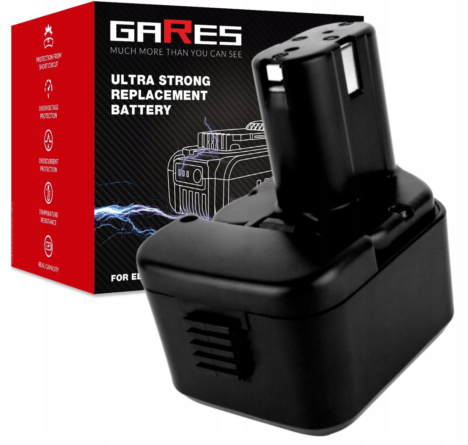 Baterie Akumulátor pro DS12DVF 322629 WR12DM EB1226HL 12V 2Ah