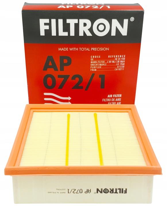 FILTRON ZESTAW FILTRÓW OPEL CORSA D 1.0 1.2 1.4 EAN (GTIN) 5904608006486